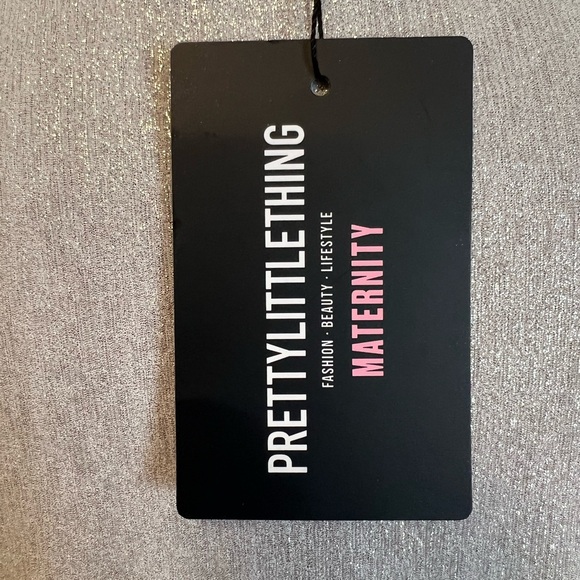 NWT PRETTY LITTLE THING MATERNITY dress (UK 16/ US 12) - Picture 4 of 7
